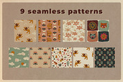 Oriental Folk clipart and patterns, an Animal Illustration by Paper Cherry (Thumbnail 4 of 18)