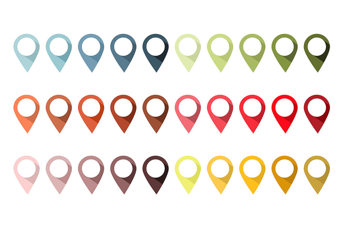 Colorful Checkpoint Icon, an Outline Icon by David Khelashvili
