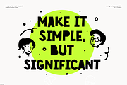 BOLERIE – Bold Handmade Display Font, a Handwritten Font by Hasbi Creative (Thumbnail 2 of 9)