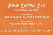 Rosie Cheeks Font - SVG & Regular, a Handwritten Font by ReveryWorks (Thumbnail 10 of 10)