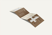4 Fold A4 Brochure Mockup, an Advertising Mockup by Illusiongraphic (Thumbnail 2 of 21)