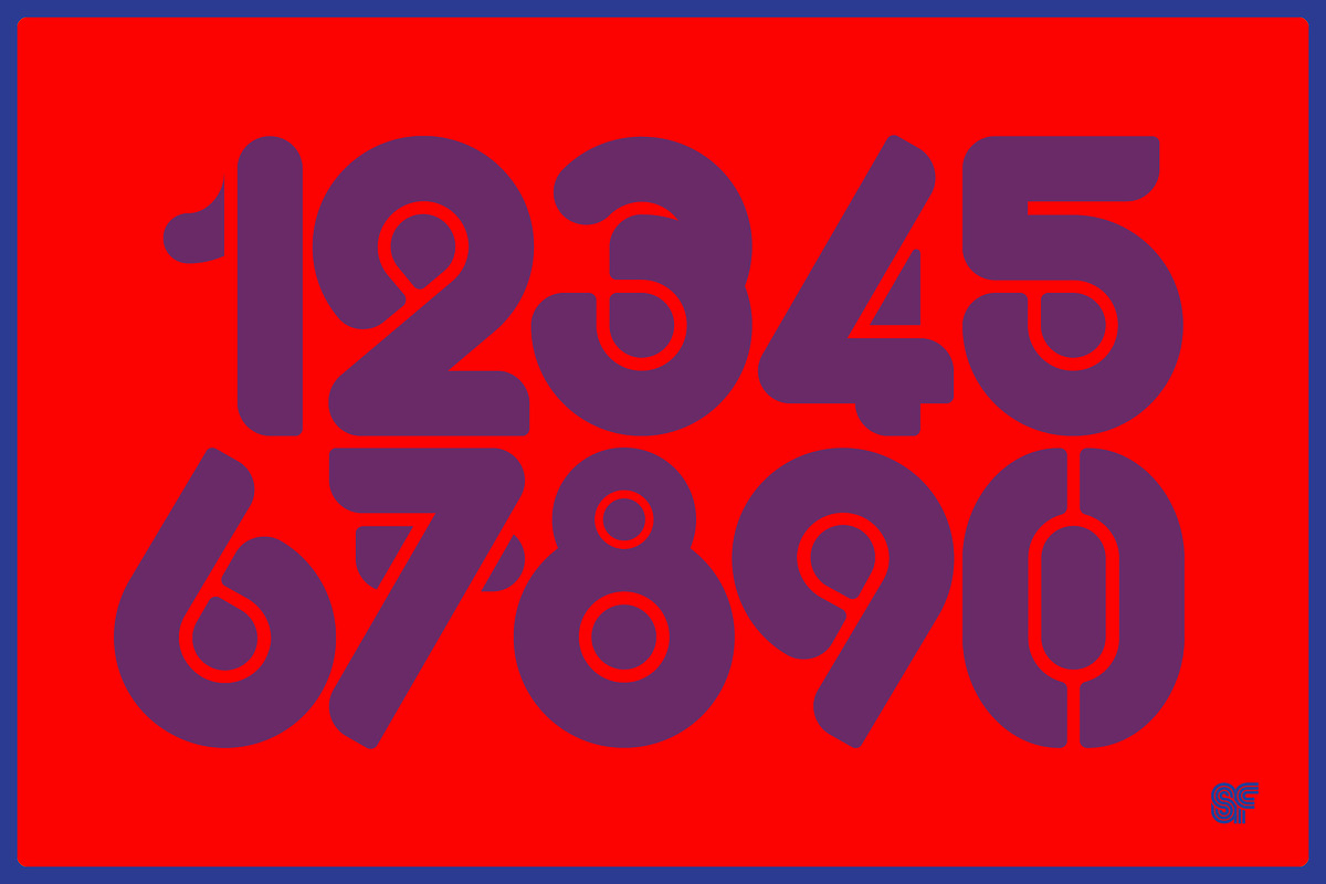 PLUG | Retro Display Font, a Sans Serif Font by Superfried Font Shop (Photo 4 of 8)