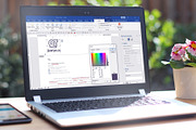 Letterhead Ms Word Google Docs Pages, a Stationery Template by Tbunny (Thumbnail 5 of 5)