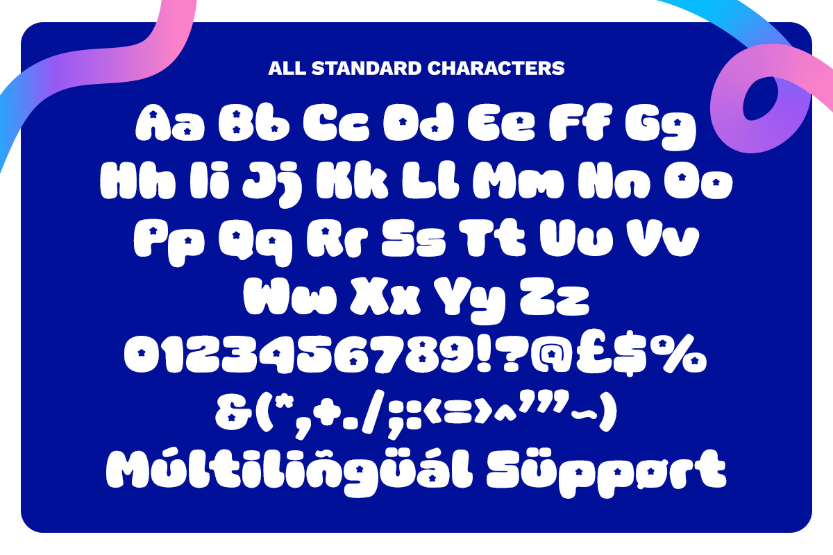 Cheery Buds – Playful Bubble Display, a Sans Serif Font by Unicode Studio (Photo 8 of 10)