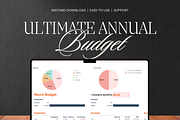 Monthly Budget Spreadsheet, a Templates & Theme by vitalinagerman (Thumbnail 1 of 11)