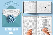 Under the sea coloring games, an Education Illustration by Lexi Claus (Thumbnail 16 of 16)