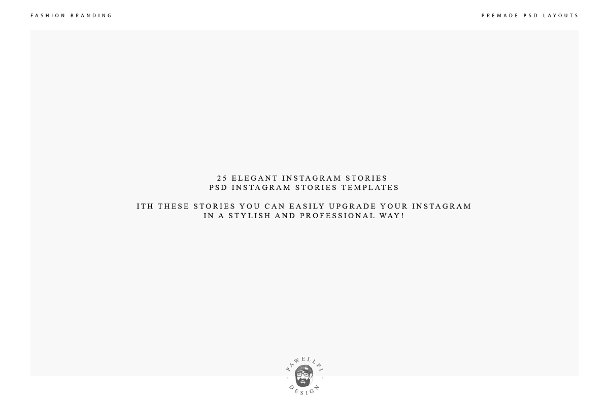ELEGANT INSTAGRAM STORIES, a Social Media Template by pawellpi (Photo 3 of 26)