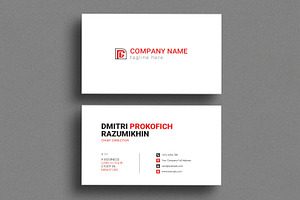 Business Card, a Business Card Template by MightyDesign