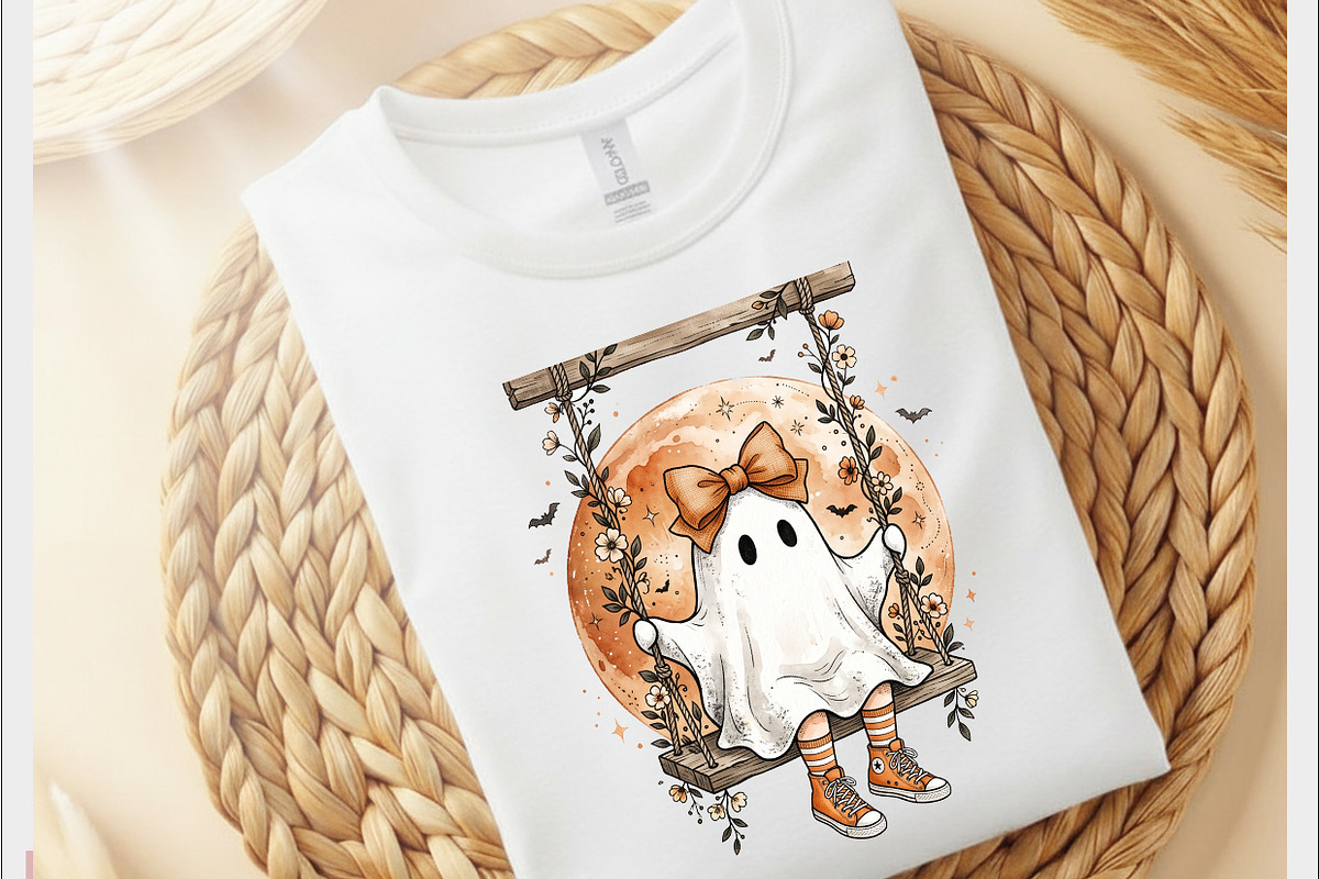 Trending Halloween Ghost PNG, an Object Graphic by crative8112 (Photo 3 of 3)