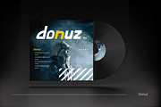 Donuz - Futuristic Display Typeface, a Sans Serif Font by gitasetstudio (Thumbnail 2 of 6)