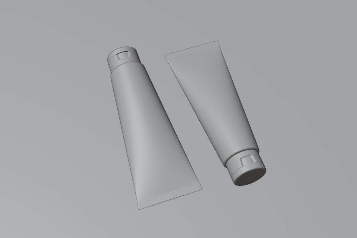 Cosmetic Tube 3D Model, an Object 3D Model by Dudukbersama (Photo 2 of 2)