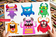 Monster Pack - 135 Cute Monsters, a Decorative Illustration by D R A W K M A N (Thumbnail 23 of 30)