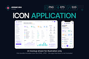 AI & Automation Tools Line Icon Set, an Outline Icon by Iconic Era (Thumbnail 3 of 3)