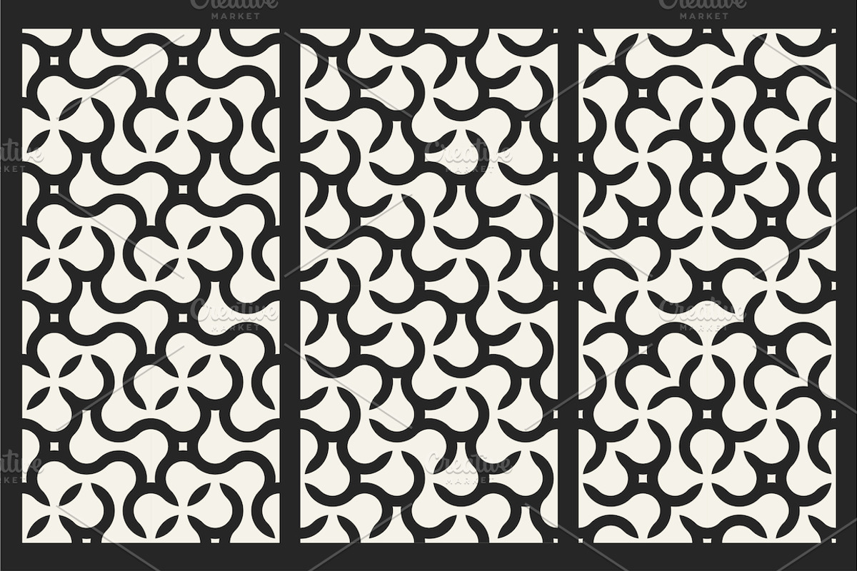 Vector seamless monochrome patterns, a Pattern Graphic by ExpressShop (Photo 10 of 10)
