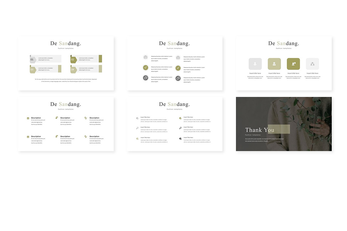 De Sandang - Powerpoint Template, a Presentation Template by AQR Studio