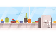 Baggage carousel at the airport, an Object Illustration by Good Studio (Thumbnail 2 of 3)