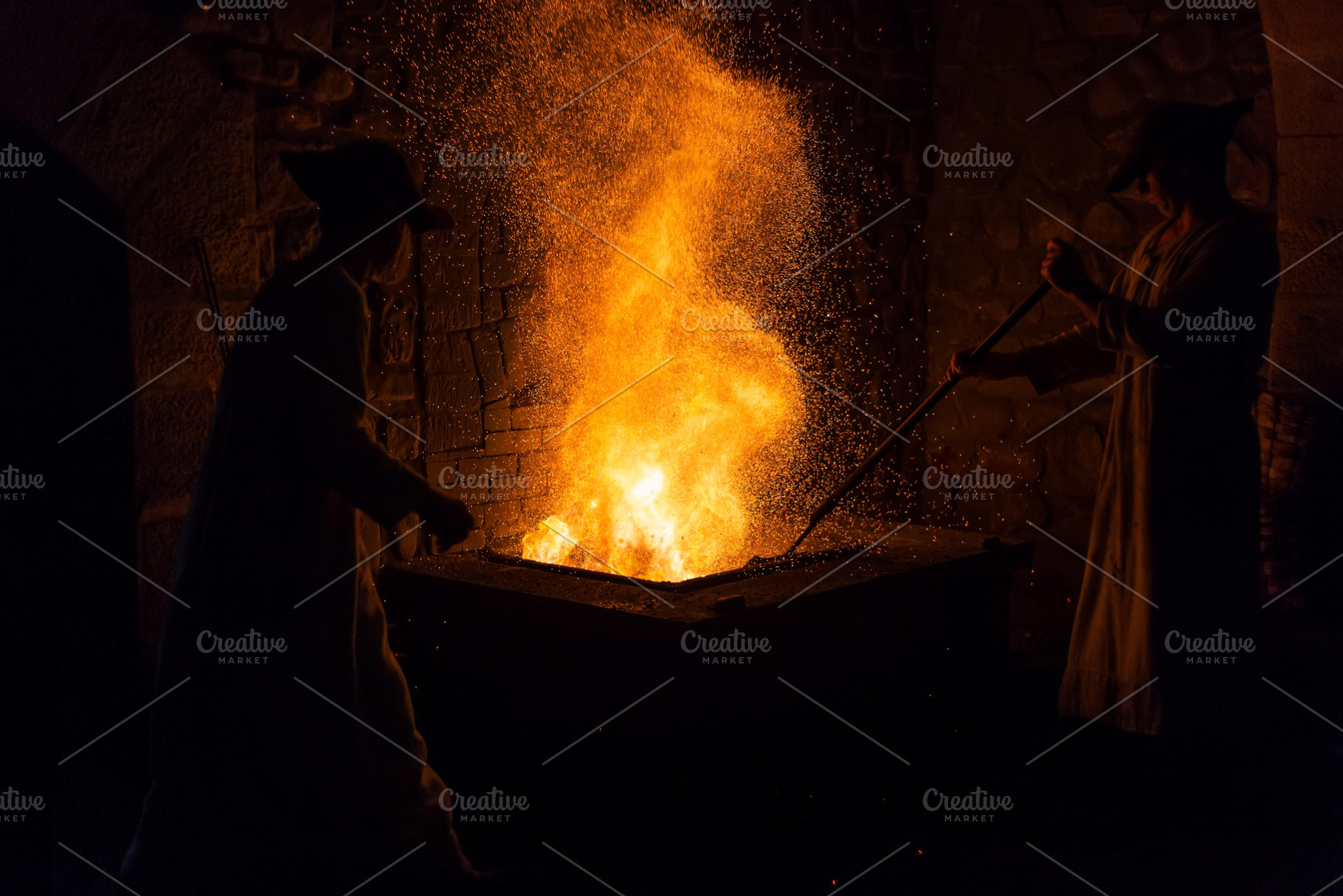Mirandaola ancient iron foundry stock photo containing ancient and mirandaola, an Industrial Photo by PhotoNature