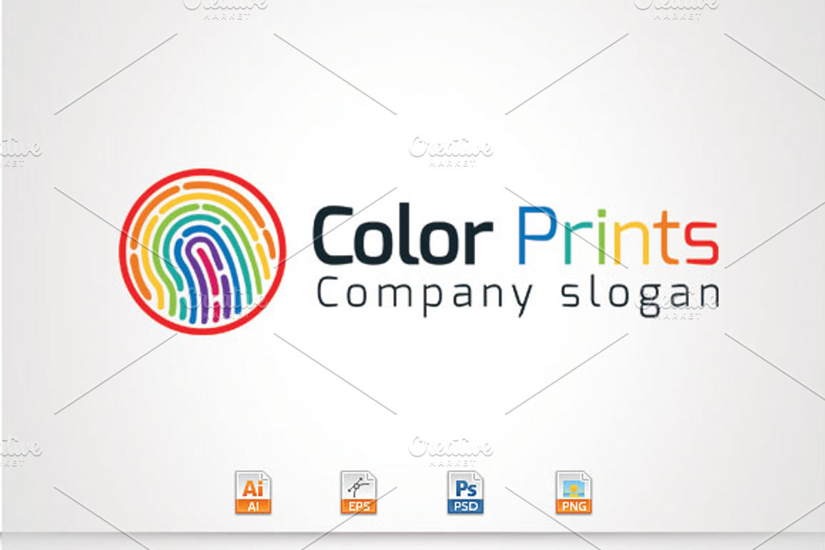 Color Prints, a Branding & Logo Template by stock6design