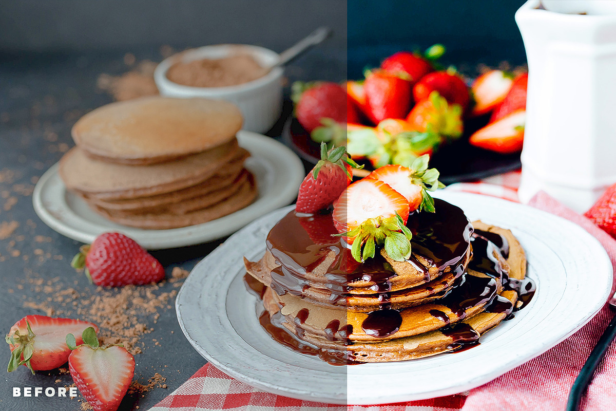 Foodie LUTs for Color Grading, an Action Add-On by Presetsh.com (Photo 3 of 7)