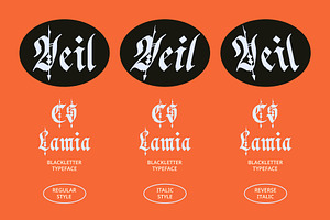 CS Lamia Blackletter Font