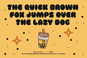 Wanbots - Bubble Fonts, a Sans Serif Font by Konstantine Studio (Thumbnail 2 of 4)
