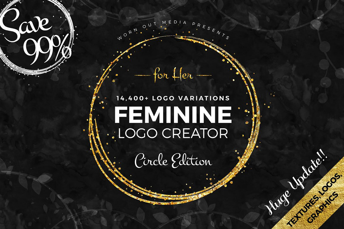 SALE! Logo Creators Dream Bundle, a Branding & Logo Template by Mats-Peter Forss (Photo 3 of 107)