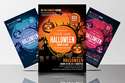 Halloween Party Flyers Bundle, a Flyer Template by AfzaalGraphics (Thumbnail 2 of 19)