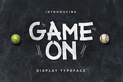 Game On, a Font by Fontdation (Thumbnail 1 of 5)