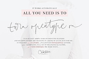 Charlotte Script with 120 ligatures, a Script Font by Blessed Print (Thumbnail 16 of 19)