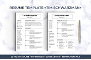 Best Selling RESUME BUNDLE / CV, a Resume Template by LevelUpResume (Thumbnail 4 of 11)