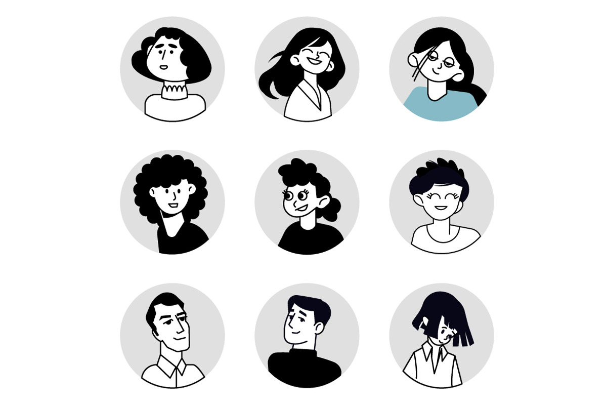 People avatar icons, an Icon by PureSolution (Photo 9 of 13)