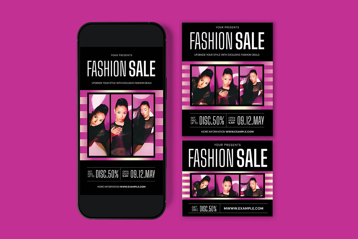 Fashion Sale Flyer, a Flyer Template by graphicook (Photo 3 of 3)