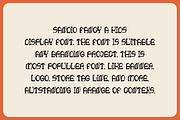 Hooky Lucky - Funny Font, a Slab Serif Font by Iqsiart Studio (Thumbnail 2 of 6)