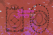 Spooky Halloween Borders, a Decorative Illustration by Lilithcollageart (Thumbnail 10 of 10)