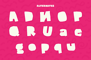 Goofy Thick - Chunky Display Font, a Handwritten Font by Sronstudio (Thumbnail 10 of 11)