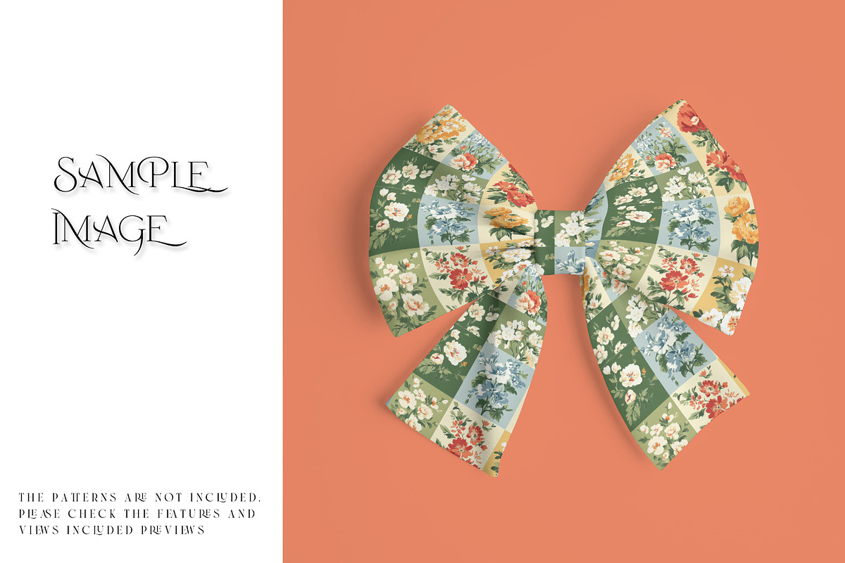 Textile Bows Mockups, a Household Mockup by mock-ups (Photo 13 of 15)