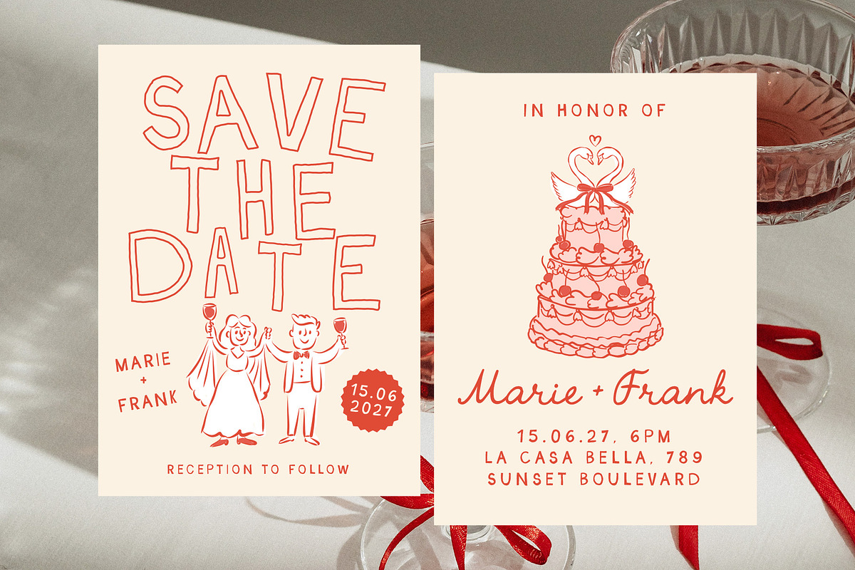 Playful Romance Whimsical SVG Bundle, an Object Illustration by Ayya Studio (Photo 8 of 15)