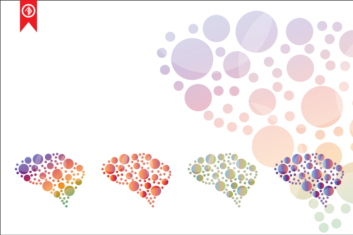 Dots Brain / Creative - Logo Templat, a Branding & Logo Template by Artha Desain (Photo 2 of 6)