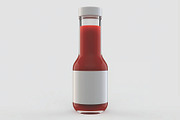 Ketchup Sauce Mockup, a Packaging Mockup by skybluecreative (Thumbnail 2 of 2)