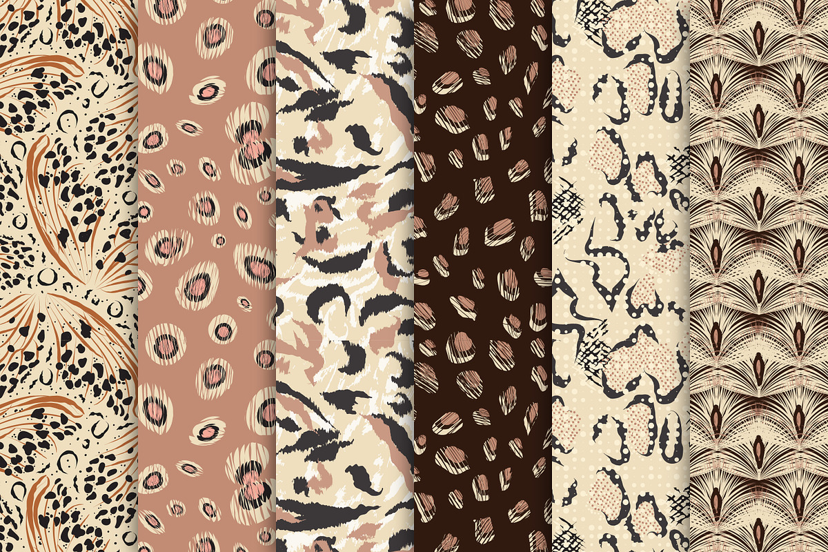 Animal print collection, a Pattern Graphic by Mona Ahmed (Photo 9 of 16)