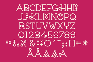 Vector Typeface: Chloe