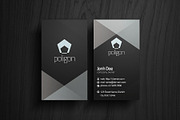 [SALE] Poligon Business Card, a Business Card Template by Rafael Oliveira (Thumbnail 3 of 5)