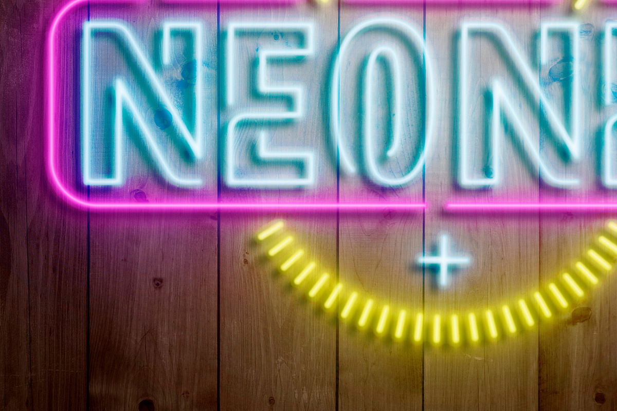 Neon Sign Light Logo Mockup, a Product Mockup by DesignNeutrons (Photo 4 of 4)