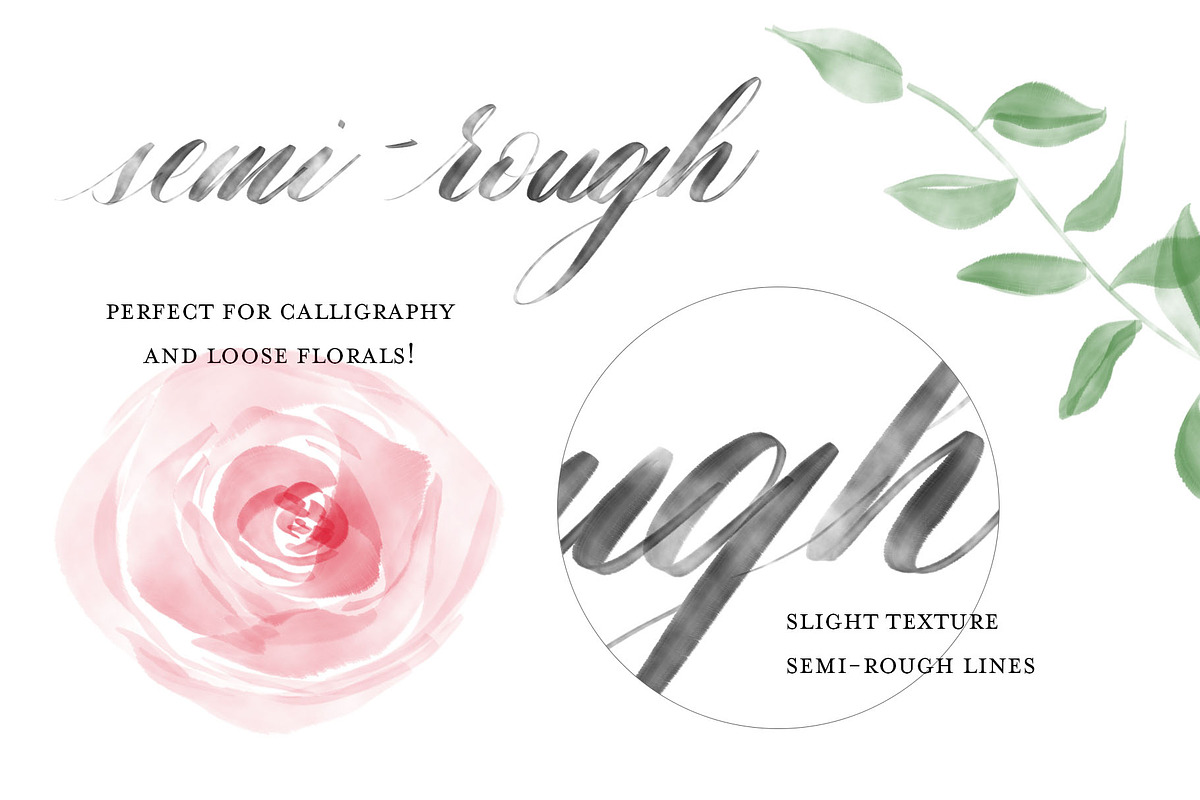 Procreate Loose Floral Brushes preview 7