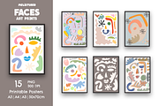 Faces Art Print Posters, a Person Illustration by melistudio (Thumbnail 2 of 7)
