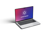 Realistic Laptop Mockup, a Mac Mockup by Graphic Deal (Thumbnail 2 of 7)