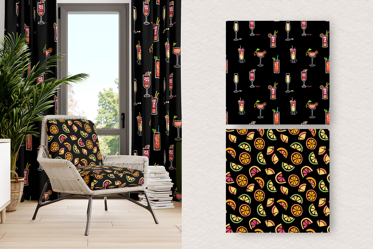 Cocktails Cute Drinks Collection, a Decorative Illustration by Naty Art (Photo 6 of 12)