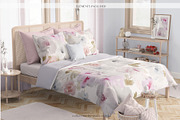 Floral Seamless Patterns & Cliparts, a Pattern Graphic by Grace Noboa Illustrations (Thumbnail 4 of 17)