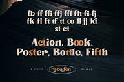 Bouden - Stylish Vintage Font, a Handwritten Font by PuriCreative (Thumbnail 9 of 10)