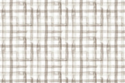 Watercolor plaid in light taupe, a Pattern Graphic by Anya-D (Thumbnail 2 of 9)